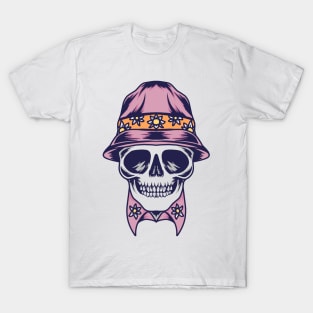 skull summer pink T-Shirt